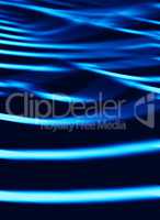 Vertical vibrant blue ocean waves blur abstraction background ba