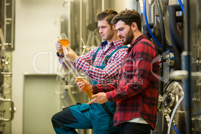 Brewers testing beer