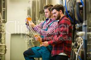 Brewers testing beer