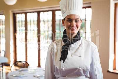 Chef standing with arms crossed