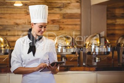 Chef standing with arms crossed