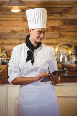Woman using a tablet Woman using a tablet