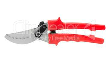 pruner isolated on white