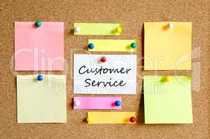 Customer Service Sticky Note Concept