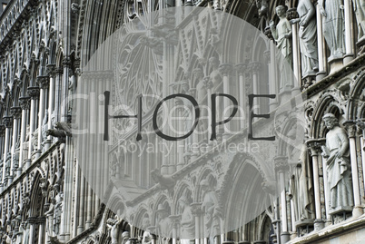Church Of Trondheim, Text Hope