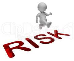 Overcome Risk Indicates Hard Times And Beware 3d Rendering