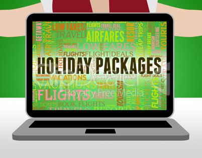 Holiday Packages Indicates Fully Inclusive And Getaway