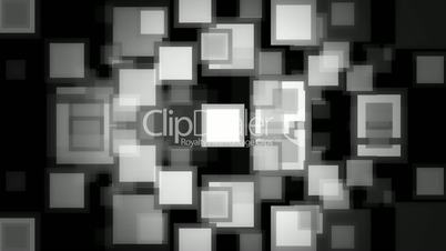 Motion background with animated squares