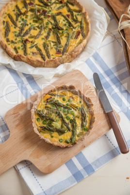 Spargel Quiche