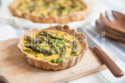 Spargel Quiche