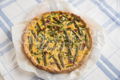 Spargel Quiche