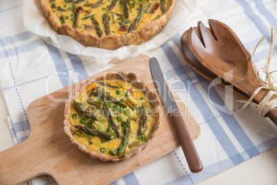 Spargel Quiche