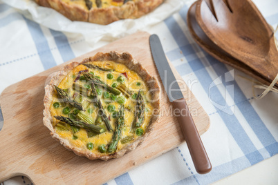 Spargel Quiche