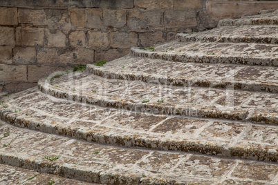 Weathered stairs