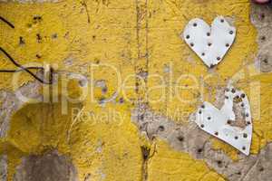 Yellow love wall
