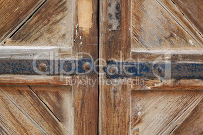 Wood and hinges
