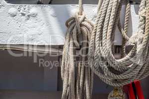 Hanged ropes
