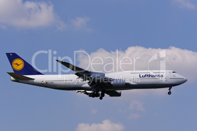 Landanflug auf Frankfurt Rhein-Main