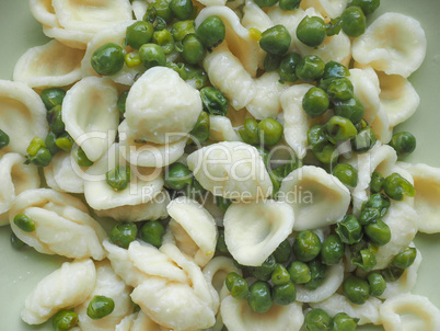 Orecchiette pasta with chickpeas