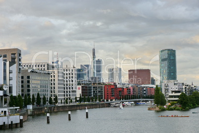 Gutleutviertel am Westhafen in Frankfurt am Main