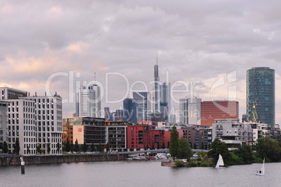 Gutleutviertel am Westhafen in Frankfurt am Main