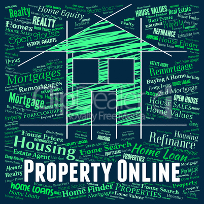 Property Online Means Web Site And Apartments