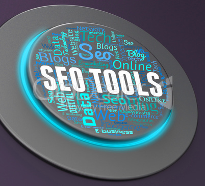 Seo Tools Means Push Button And Applications