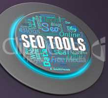 Seo Tools Means Push Button And Applications