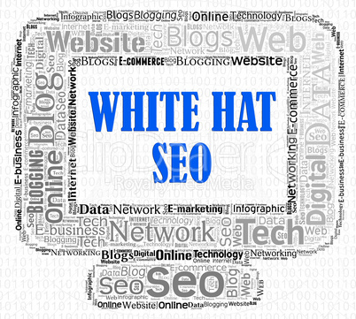 White Hat Seo Indicates Search Engine And Computers