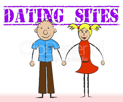 Dating Sites Shows Date Love And Websites