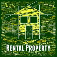 Rental Property Represents Real Estate And Apartments