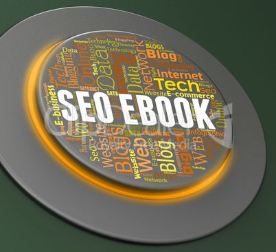 Seo Ebook Means Search Engine And Button