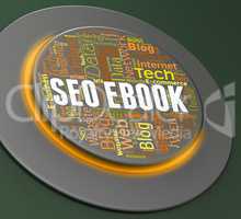 Seo Ebook Means Search Engine And Button