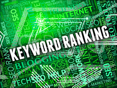 Keyword Ranking Represents Search Engine And Content