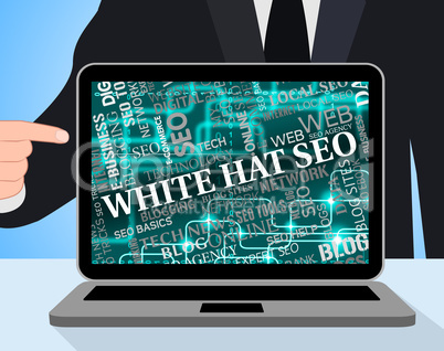 White Hat Seo Shows Search Engines And Computer