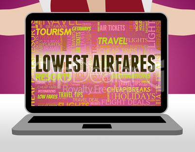 Lowest Airfares Indicates Current Price And Aircraft