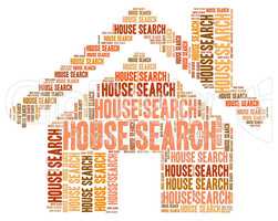 House Search Indicates Housing Residence And Inquiry