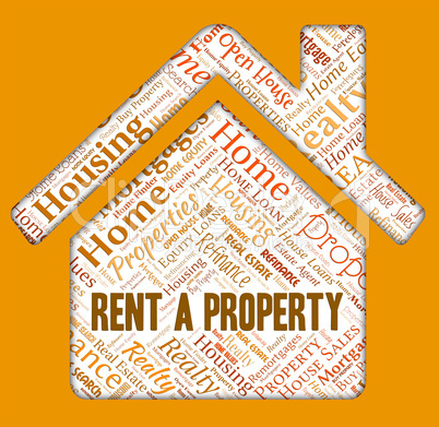 Rent Property Represents Habitation Renter And Properties