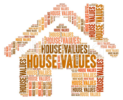 House Values Represents Selling Price And Charge