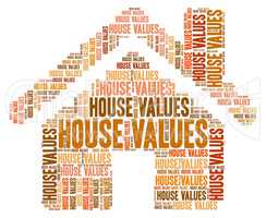 House Values Represents Selling Price And Charge