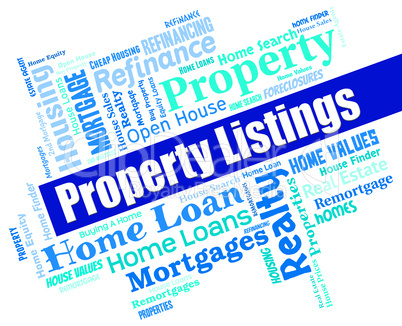 Property Listings Shows For Sale And Apartments