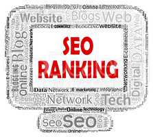 Seo Ranking Shows Search Engines And Computers