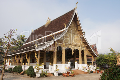 Tempel, Luang Prabang, Laos