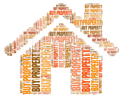 Buy Property Shows Real Estate And Apartment