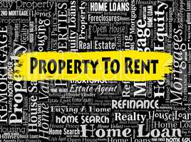 Property To Rent Shows Real Estate And Apartments