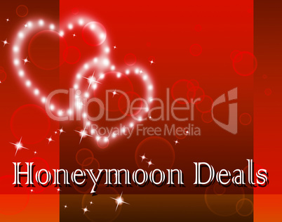 Honeymoon Deals Shows Travel Romance And Discount