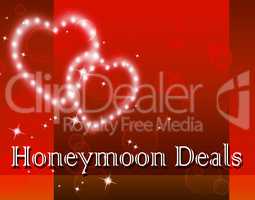 Honeymoon Deals Shows Travel Romance And Discount