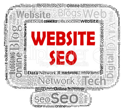 Website Seo Means Search Engine And Computers