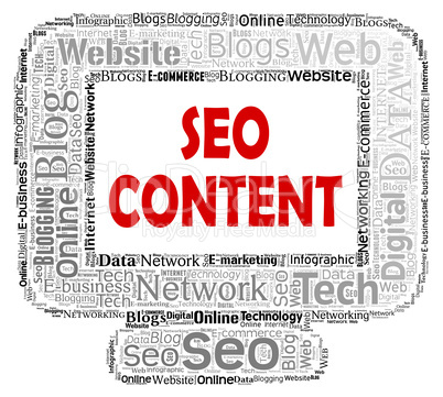Seo Content Shows Search Engine And Computer