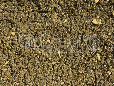 Earth ground soil sepia